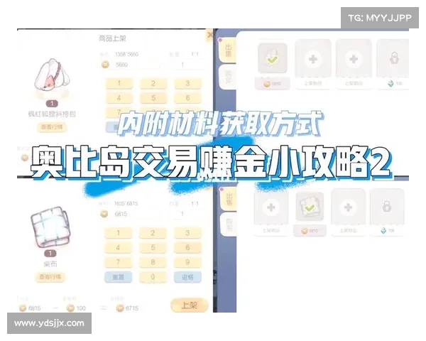 奥比岛物品买卖的绝密攻略与技巧 奥比岛物品买卖的绝密攻略与技巧